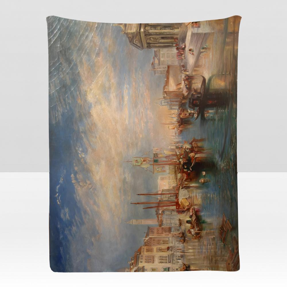 artist JWilliam TTurner Throw Soft Flannel Blanket for Bed Bedroom Sofa Picnic Throw Skinfriendly Breathable Gift Cover