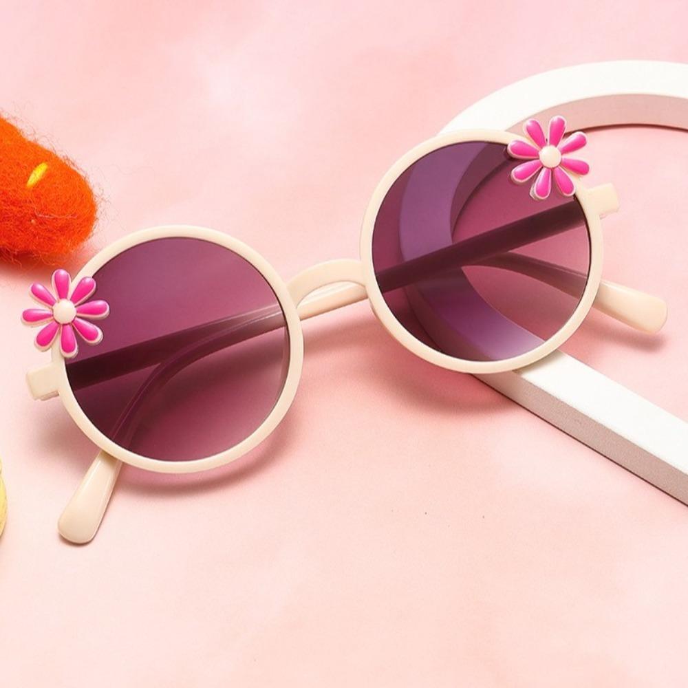 Shades Blocking Sunglasses Kid Sunglasses Children Eyeglass Fashion Flower Sunglasses  Outdoor