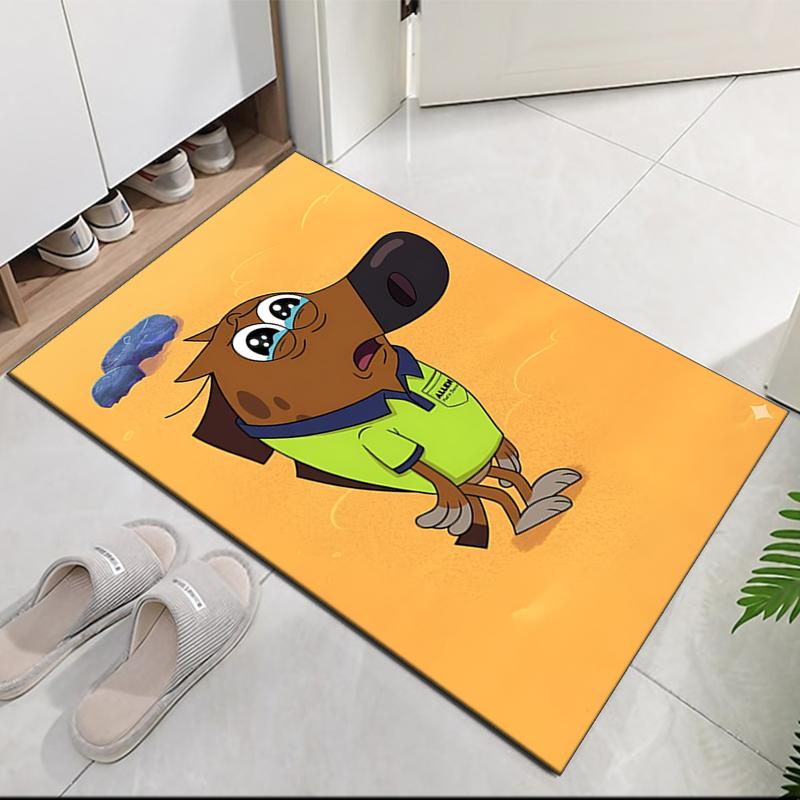 Tappeto Stampato Zig & Sharko per Sedia da Ufficio Soggiorno Camera da Letto Cucina Decorazioni Regali