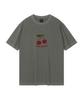 WILDROCK Juicy Cherry Pigment Oversized Short Sleeve T-Shirt (Cropped) (Type B)