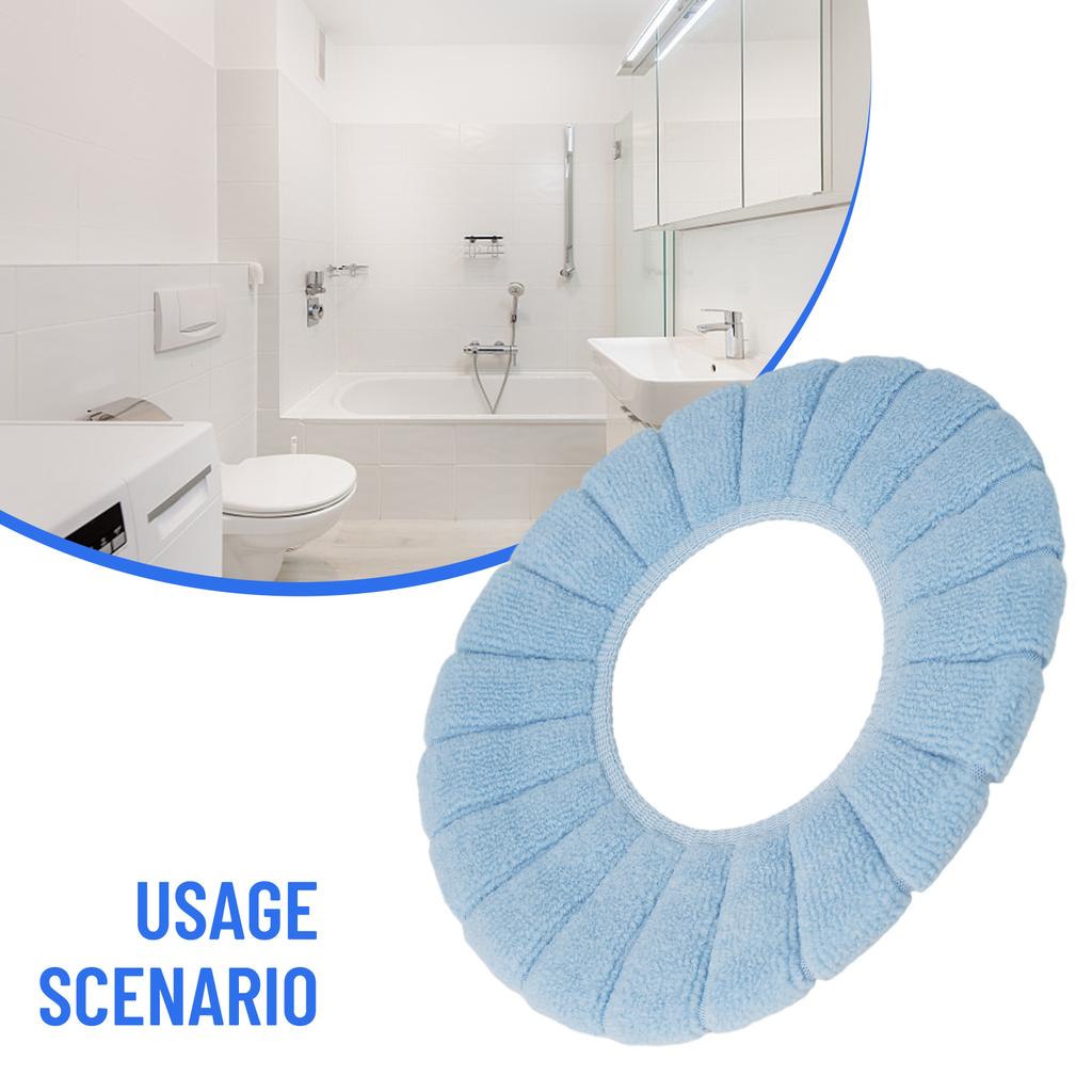 Enjoy a Comfortable Toilet Experience with our Soft Seat Cover Pad