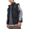 adidas Daunenwesten Herren Schwarz Stehkragen Moderat JG5937
