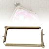2pcs 18.5cm Length Bag Clasp Lock Alloy Material Metal Purse Frame Purse Frame  Tailor Accessories