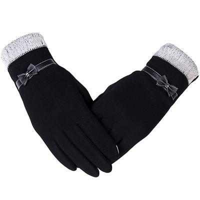 Women Winter Female Gloves Trendy Smartphone Screen Wrist Gloves Gants Femme Luvas De Inverno