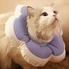Pet Collar Adjustable Anti-Bite Surgery Wound Healing Pet Protective Collars Cute Flower Shape Cat Beauty Head Cover