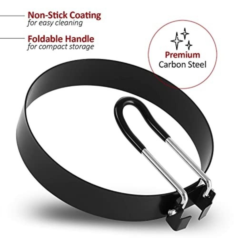 Easy Clean Egg Cooking Rings Stainless Steel Fried Egg Molds High Quality Egg Rings  Breakfast