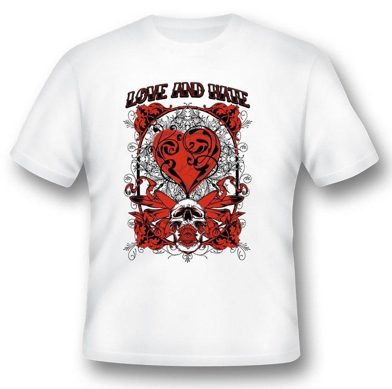 Love and hate 351 Tee Shirt 08132016 100