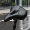 Fahrradsitzkissen Polster, Stoßdämpfender Memory-Schaumstoff Fahrradsattel, Ergonomischer Atmungsaktiver Sattel Gepolsterter Sitz, MTB Rennrad Berg Zubehör Polsterung