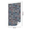 Colorful cars wallpaper for living room and bedroom 50x1000