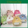 Cute And Stylish Unisex Cartoon Bear School Backpack For Toddlers With Durable Nylon Fabric