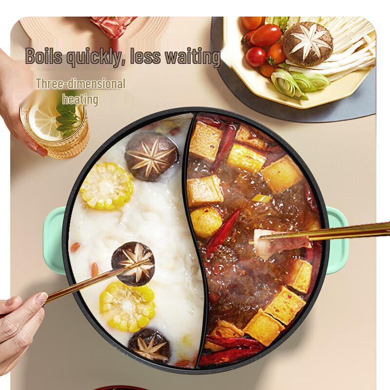 Meiling 4L Dual Flavor Electric Hot Pot