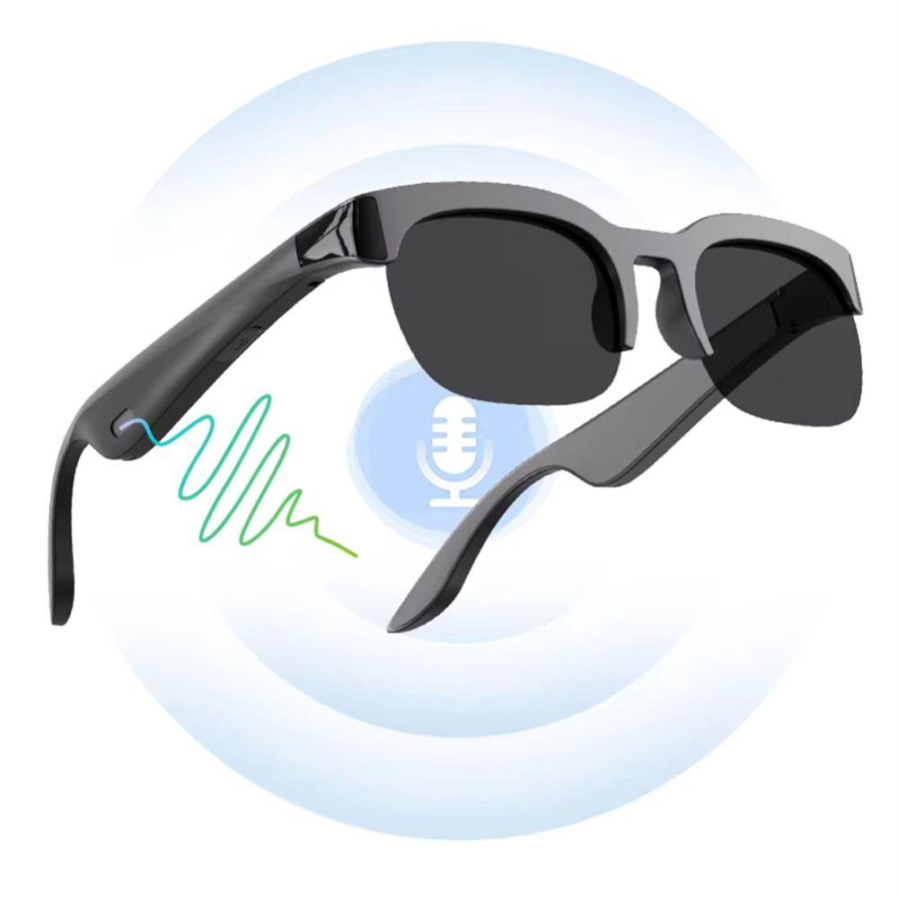 Bluetooth 6.0 KI-Übersetzungsbrille 144 Sprachen Bluetooth Smart-Sonnenbrille für Männer