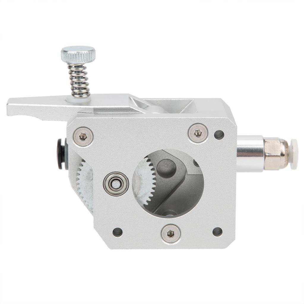 Dual Drive Gear Extruder Full Metal Body 1.75mm Consumable for 3D Printer (Silver) Main droite