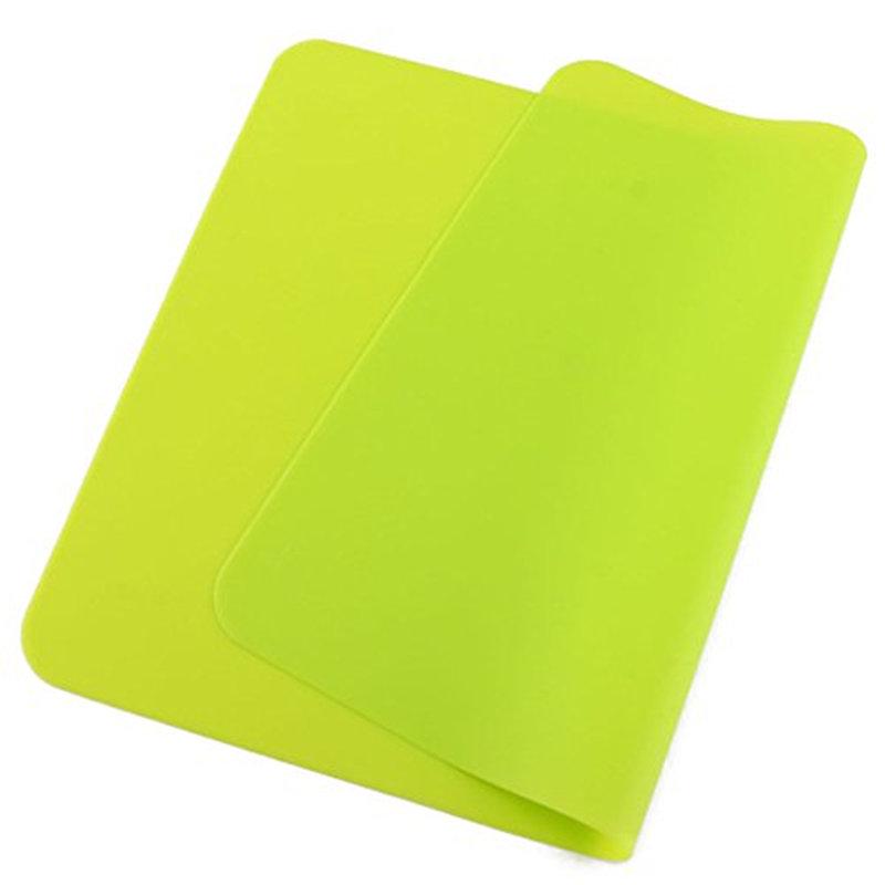 Rectangle 30*40cm Silicone Place Mats Heat Resistant Non Slip Table Mats