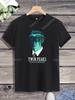 Hipster Twin Peaks Printed Unisex  Shirt Loose T-shirt Top Short Sleeve O-neck Street   Hot Sale