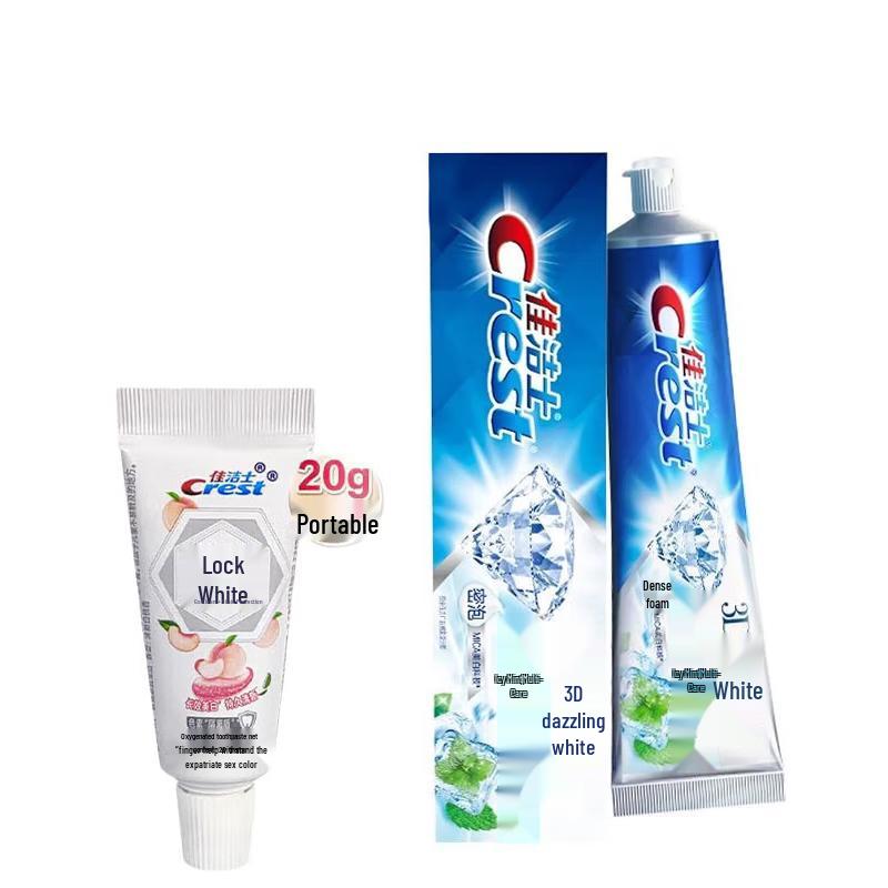 Crest Dual-Action Whitening Toothpaste Bundle