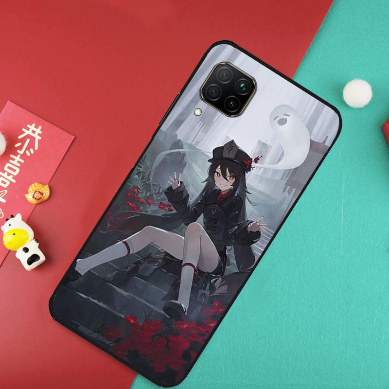 Genshin Impact Zhongli Hutao For Huawei Nova 9 10 SE 11 Pro 7i 8i 11i 12i Y73 Y72 Y61 Y91 Y90 Y70 Y60 P30 P40 Lite Case
