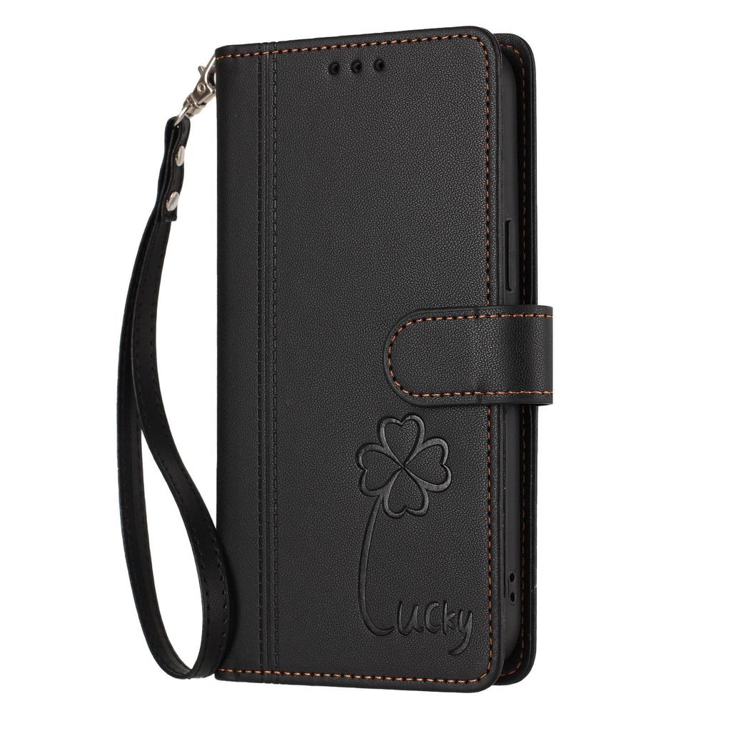 Cricket Icon 2026 Lucky Clover Leather Wallet Case - 9 Card Slots for AT&T Propel 2 5G