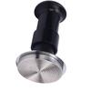 Coffee Hammer Black Thrded Double Spring 30lbs Pressure Stainless Steel Coffee Tamper for Coffee NaMachine Accessory