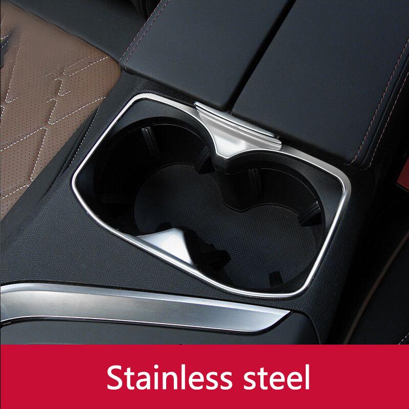 For Peugeot 3008 5008 GT 2017 2018 Car Central Console Front Water Cup Trim Cover Accessories