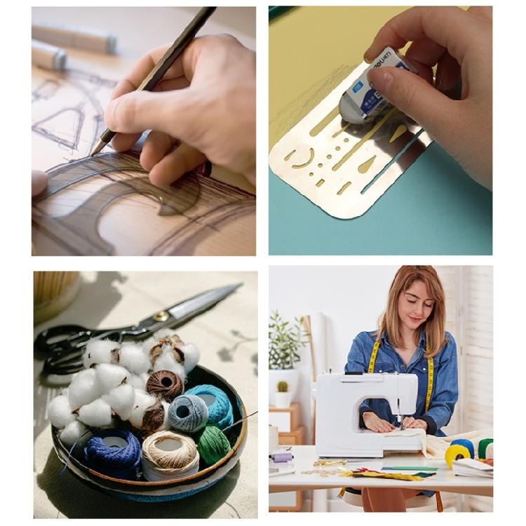 Erasing Shield Drawing Template Shield Drafting Tool Easy to Use Stainless Steel Craft Stencils for Craft