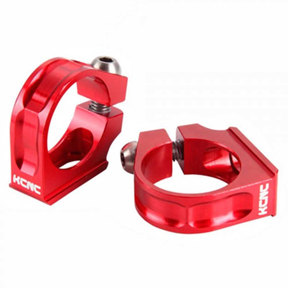 

KCNC XTR M980 Shifter Lightweight Bicycle Brake Parts Clamp, Red, 22.2mm,
