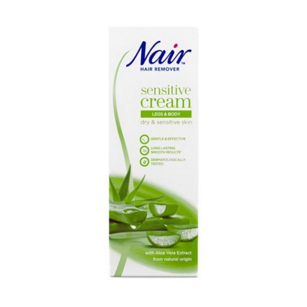 Nair Sensitive Haarentfernungscreme für den Körper, 200 ml