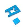 Metal Rear Tail Plate Remote Control 1:12 Vehicle Upgrade Modification Parts Accessories Replacement for 124016 124018