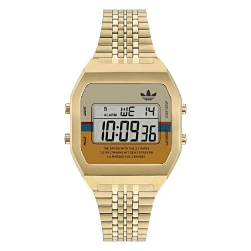 Adidas Originals Swatch Digital Two Watch AOST23555 Gold