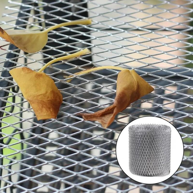 Apărător pentru jgheab, rolă de plasă pentru jgheab din aliaj de aluminiu, protecție pentru jgheab cu filtru de frunze, apărători pentru frunze, ramuri, resturi