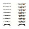 Winkeldisplaystandaard 7-laags Roterend Rek voor Winkel Displayplanken, Sieraden Sleutelhanger Sokken Hoeden, Verrijdbare Winkel Spinner voor Speelgoed Show