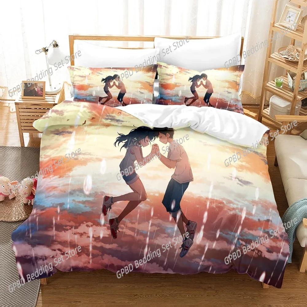 Digitaldruck Ihr König Ihre Königin Schwarze Bettdecke Bettwäsche-Sets Schlafzimmer-Bettdecken-Set Heimtextilien Bettwäsche Luxus 240x220 Bett-Set