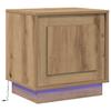 Nightstand Set of 2 Artisan Oak Finish 44 x 34.5 x 45 cm Engineered Wood