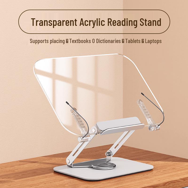 Boneruy Multi-functional Rotating Folding Reading & Tablet Stand Book Holder