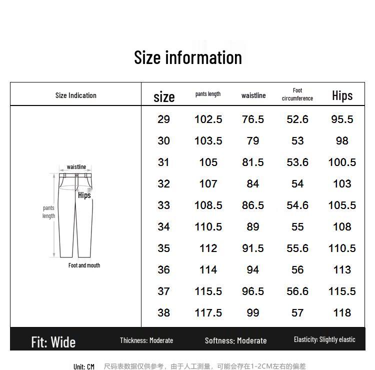 Peacebird Men's Washed Gray Textured Wide-Leg Jeans