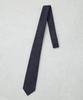 [Nano Universe] Kyoto Nishijin Washable Shadow Paisley Tie, Men's Size F 120, Navy, 668-5242204