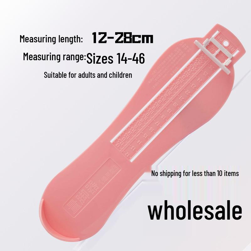 Universal Foot Measuring Ruler for Children and Adults - Perfect for Measuring Shoe Size and Fit At Home