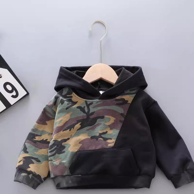 Herbstmode Kinder Outfits Baby Mädchen Kleidung Jungen Casual Mit Kapuze T-Shirt Hosen Zwei Pcs Sets Kleinkind Kostüm Kinder Trainingsanzüge