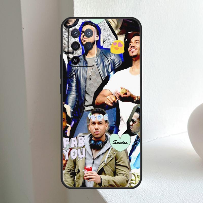 Singer Romeo Santos For OPPO A96 A76 A16 A5 A6 Pro A15 A17 A57 A18 A38 A58 A78 A98 A54 A74 A94 A40 A60 A80 Case