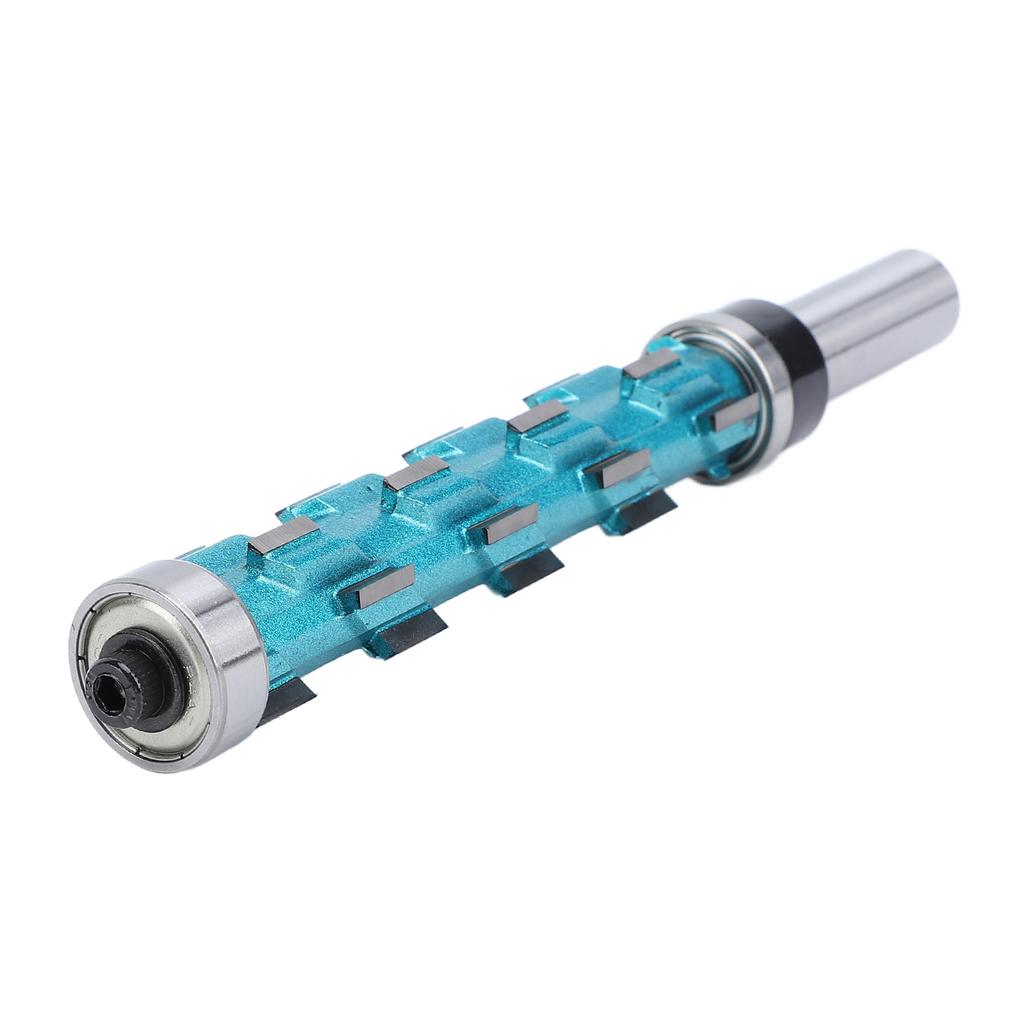 Flush Trim Spiral Router Bit Cemented Carbide 1/2in Shank 3/4in Cutting Diameter Double Bearing Rout