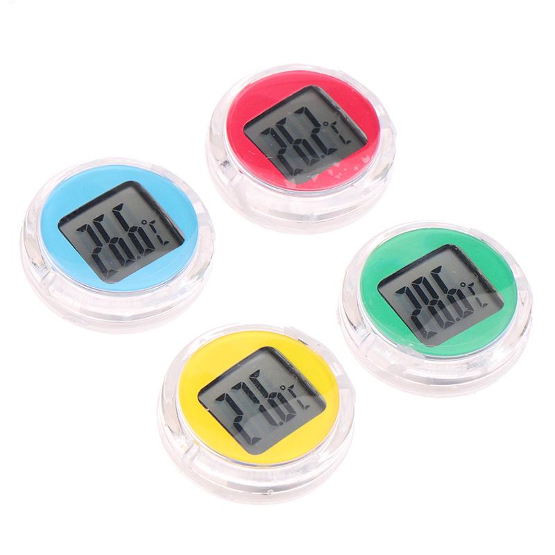 Mini-Motorrad-Thermometer, Paste Typ, Temperaturmessgerät, digitale Instrumente, wasserdicht, Motorrad-Innenausstattung, 6 Farben