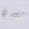 3M Eu Plug Extender Transparent Wire For Christmas Led String Light Garden Decor