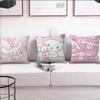 C-Cinnamorolles Cute Cushion Cover For Pillow Printing Sofa Decoration Home Car Room Coffee Shop Office Nordic Simplicity