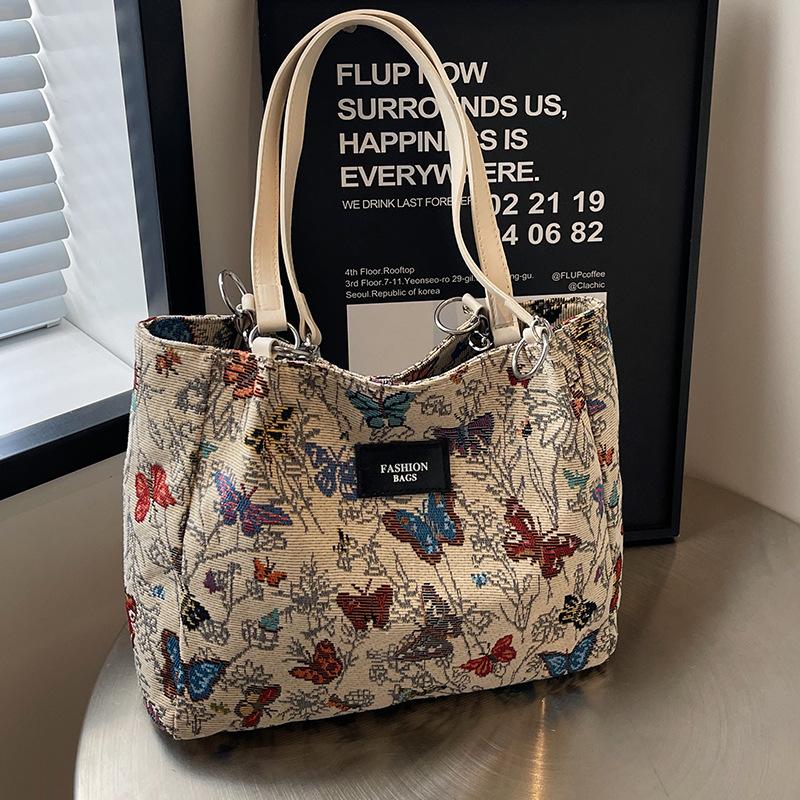 Niche Bag Women's New Trendy Fashion Underarm Bag Ins College Students' Class One-shoulder Handbag