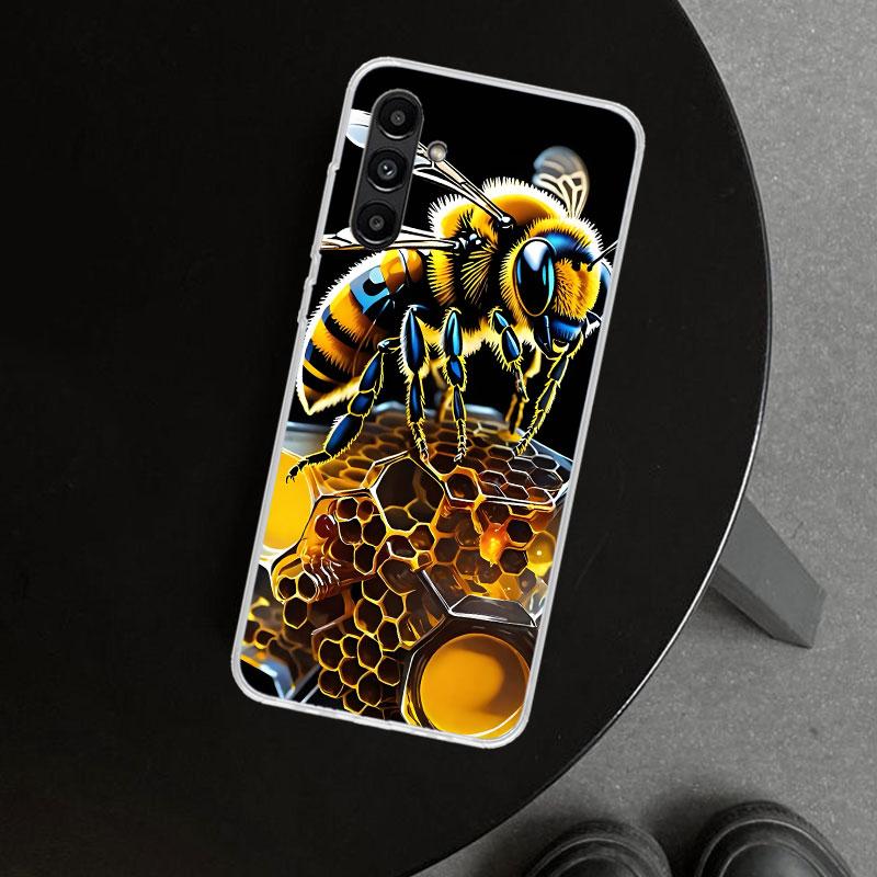 Bee Keeping Honey Animal Phone Case Cover for Samsung Galaxy A17 A16 A26 A36 A56 A57 A37 A15 A25 A35 A55 A14 A24 A34 A54 A13 A23