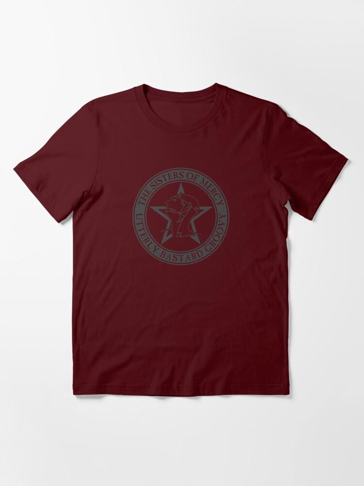 The Cure The Sisters of Mercy - Utterly Bastard Groovy - Dark Grey Essential T-Shirt