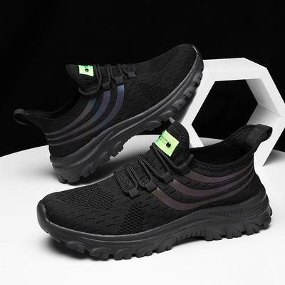 Autunno Uomo Escursionismo Leggere Traspiranti Scarpe da Ginnastica Stringate da Uomo Scarpe da Corsa con Plateau Grandi Casual Passeggio Tennis