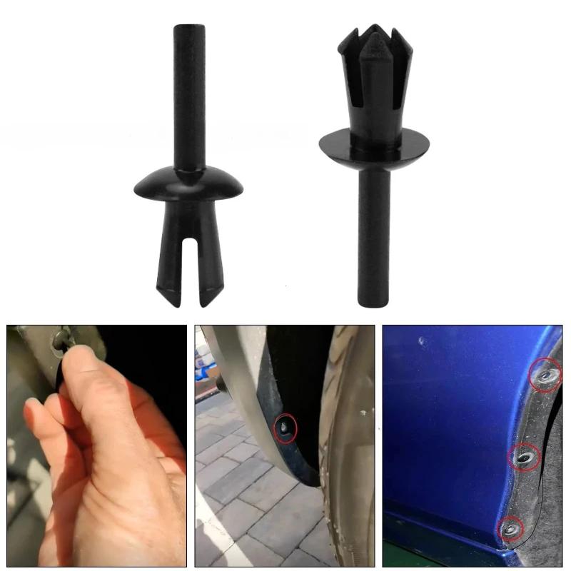 Car Fender Wheel Arch Liner Push Rivet Moulding Clips Retainer For BMW E90 E91 E92 E93 E46 E36 E39 E34 X1 X5 X6 Z1 Z4 50PCS