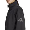 Adidas ASZN SOFTLUX FZ Sweatshirt Top for Women, KLI09 Black (JM1658) Size M