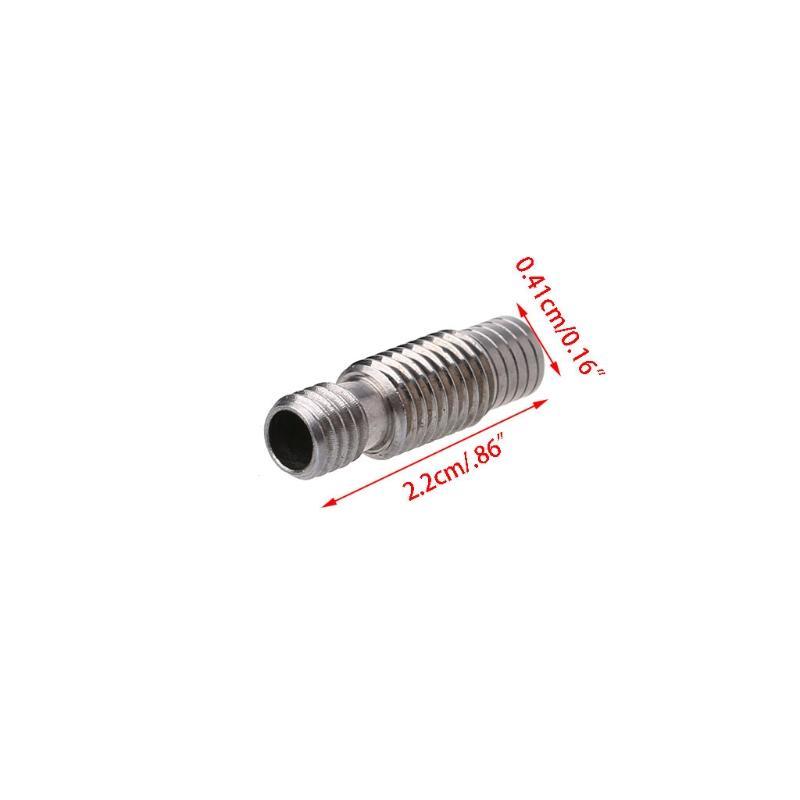 V6 Throat 3mm Filament Stainless Steel 3D Printer Hotend Reprap